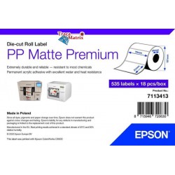 étiquettes polypropylène blanc mat Epson 7113413