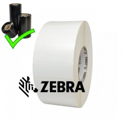 Etiquettes adhésives polyester blanc Zebra Z-Ultimate 3000T