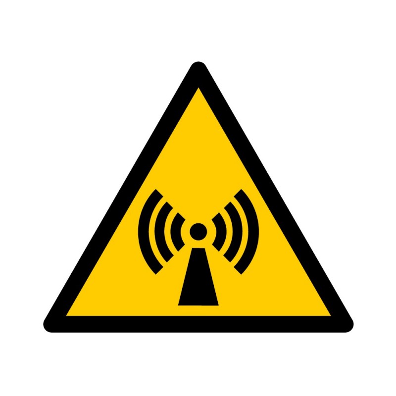 Pictogramme W005, Danger radiations non ionisantes