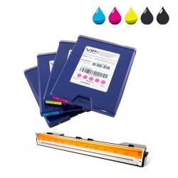 Consommables pour Imprimante d'étiquettes couleur VIP COLOR VP700