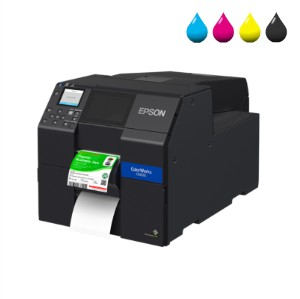 Imprimante d'étiquettes couleur intégrable en ligne Epson C6000Pe